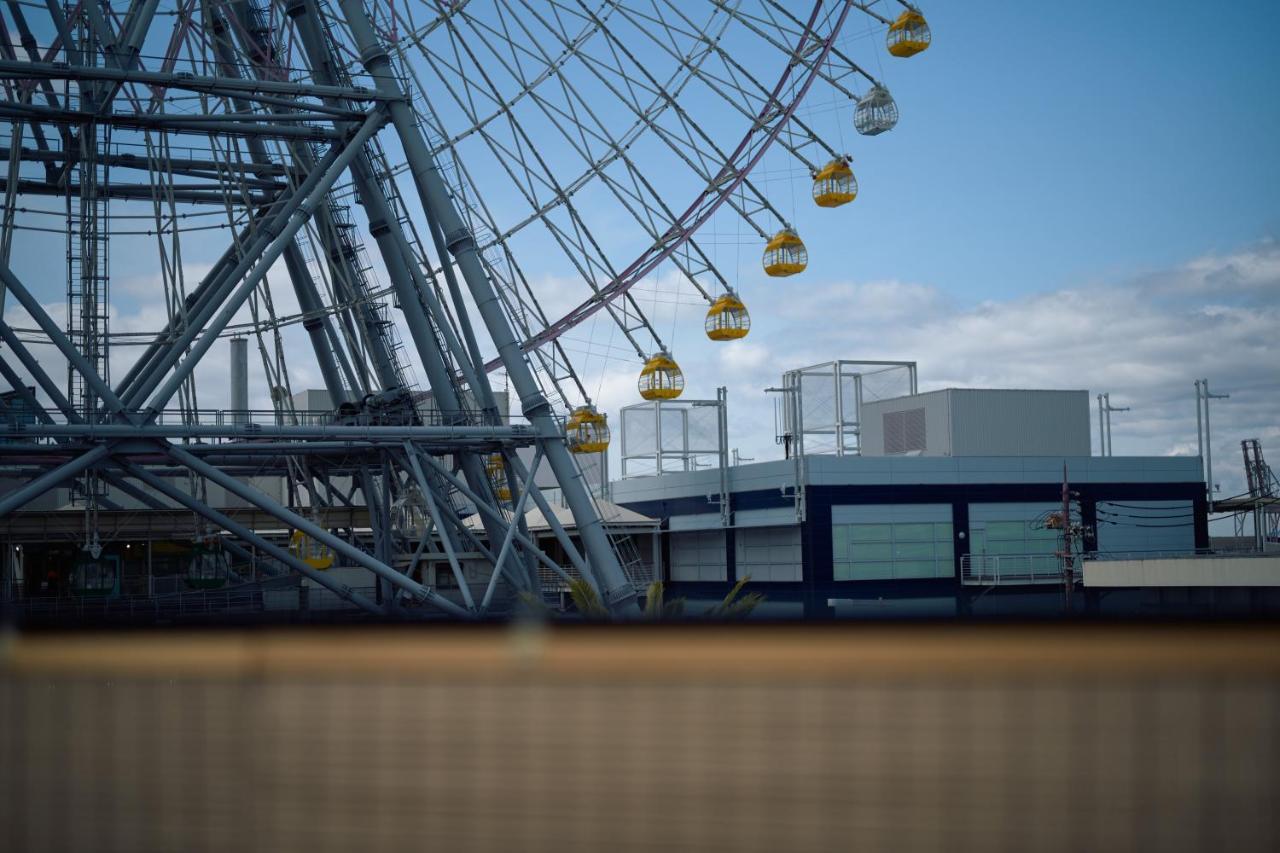 Konjakuso Osaka Tempozan "Ikesu" Projection M Apping Spa Konjakuso Osaka Tempozan "Takadoro" Wheel View Dış mekan fotoğraf