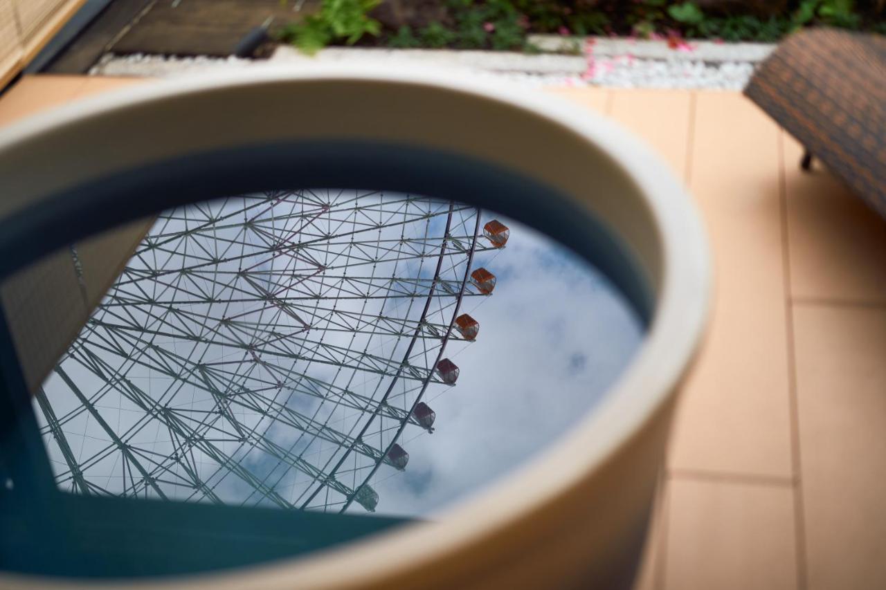 Konjakuso Osaka Tempozan "Ikesu" Projection M Apping Spa Konjakuso Osaka Tempozan "Takadoro" Wheel View Dış mekan fotoğraf