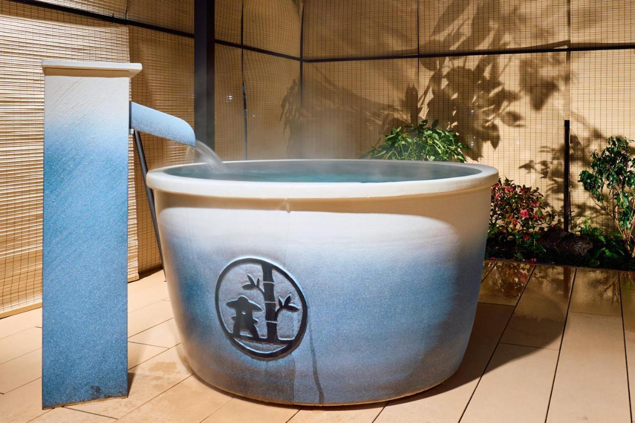 Konjakuso Osaka Tempozan "Ikesu" Projection M Apping Spa Konjakuso Osaka Tempozan "Takadoro" Wheel View Dış mekan fotoğraf