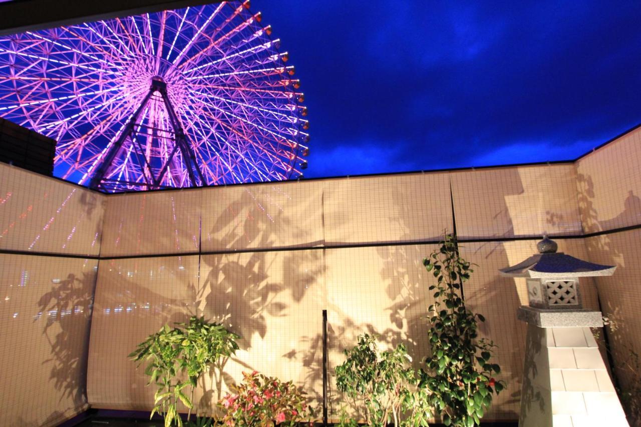 Konjakuso Osaka Tempozan "Ikesu" Projection M Apping Spa Konjakuso Osaka Tempozan "Takadoro" Wheel View Dış mekan fotoğraf